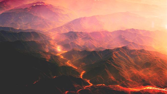 В Китае под землей обнаружили гигантские горы. Фото: Звезда
