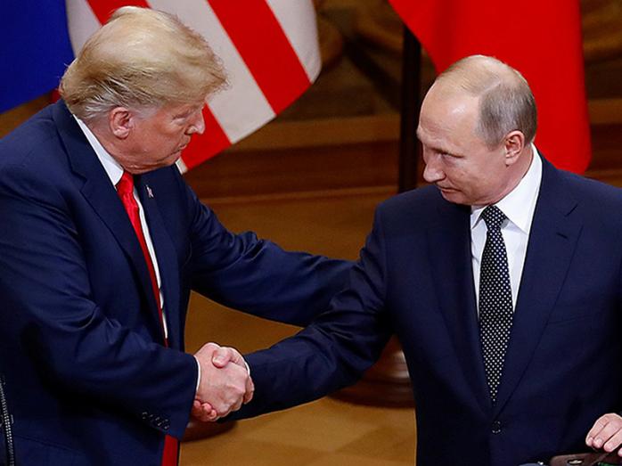 Трамп та Путін. Фото: Комсомольская правда