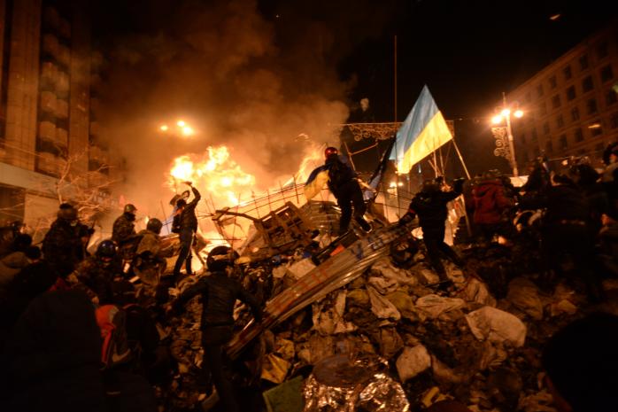 Під час подій Євромайдану, фото: «Вікіпедія»