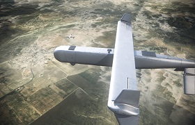 Боевой дрон. Фото: Israel Aerospace Industries 