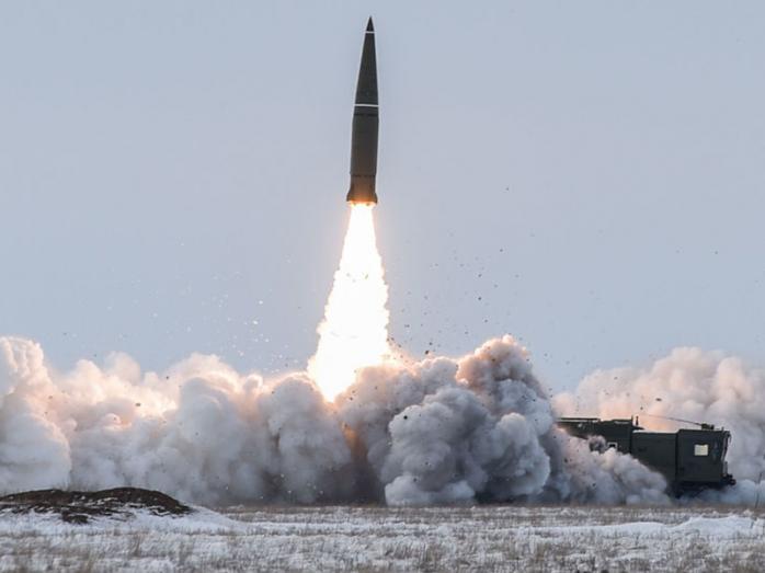 Російська ракета. Фото: Sputnik Беларусь