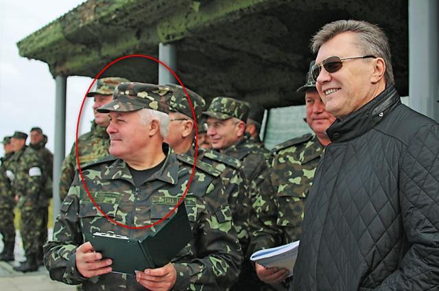 Владимир Замана и Виктор Янукович 