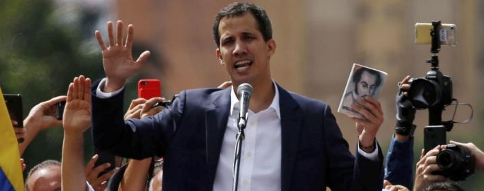Лідер опозиції у Венесуелі Хуан Гуайдо, фото — ТСН