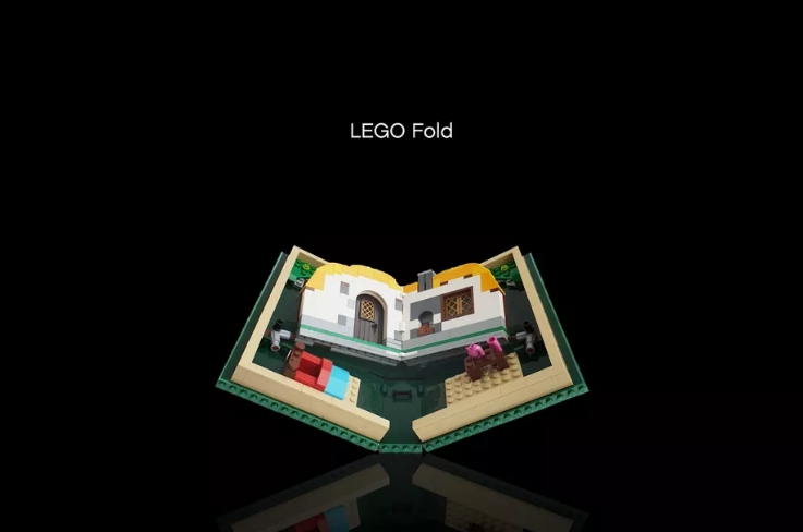 Lego Fold стал ответом на первый складной смартфон компании Samsung. Фото: theverge.com
