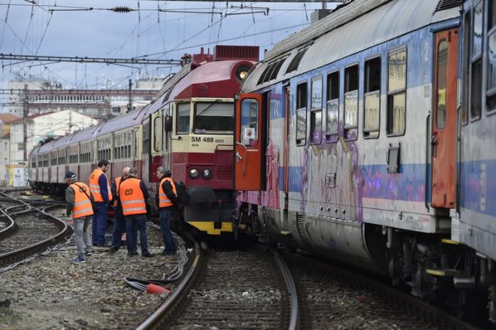 В Чехии столкнулись два поезда: 22 человека получили травмы. Фото: ЕП