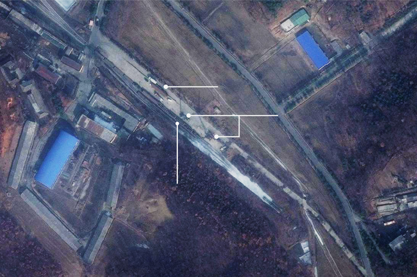 Ракетный полигон в КНДР. Фото: npr.org