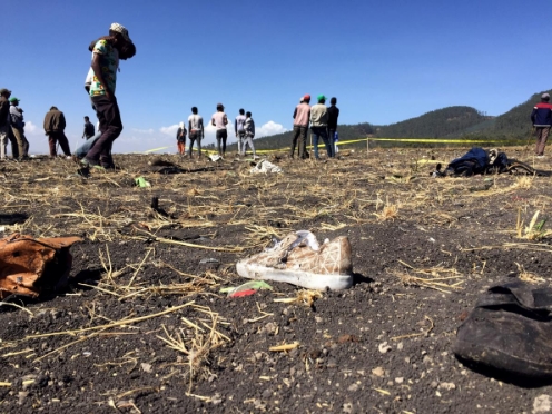 В Ефіопії розбився літак. Фото: reuters