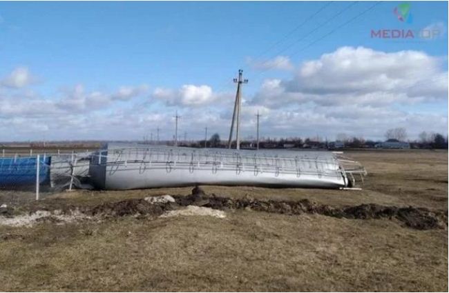 Шквальні вітри в Україні, Тернопільська область, фото — ДСНС