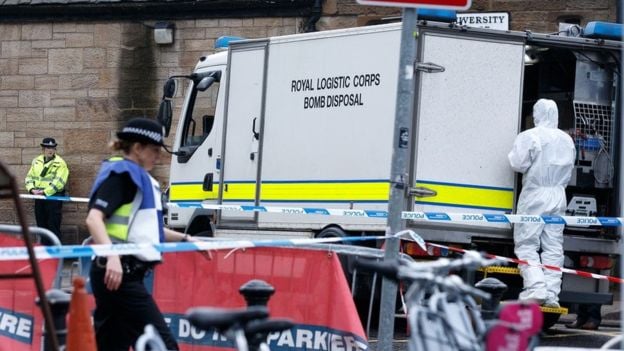 Правоохранители обнаружили взрывчатку в Лондоне. Фото: EPA