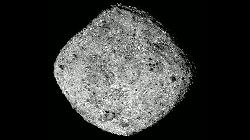 Астероид Бенну стал меньше вращаться. Фото: NASA’s Goddard Space Flight Center/University of Arizona