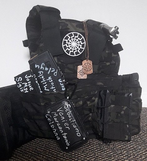 Теракт в мечети Новой Зеландии: фото оружия стрелка / Фото: Daily Mail