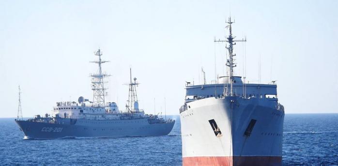 Військові навчання у Азовському морі. Фото: Фокус