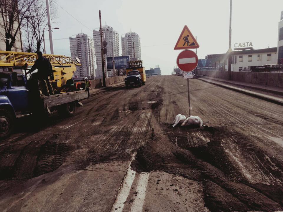 Ремонт Шулявського мосту