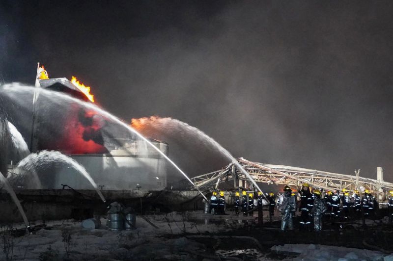 Взрыв на химзаводе в Яньчэне унес жизни не менее 47-ми человек, фото: AFP