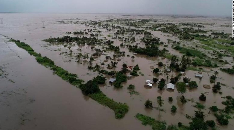 Циклон «Ідай» забрав життя понад 400 осіб у Мозамбіку. Фото: Twitter