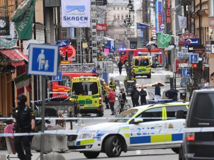 У Стокгольмі внаслідок вибуху поранені кілька осіб. Фото: Политика сегодня