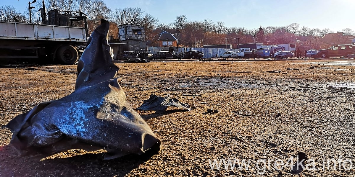 Последствия взрывов в Кропивницком. Фото: Гречка
