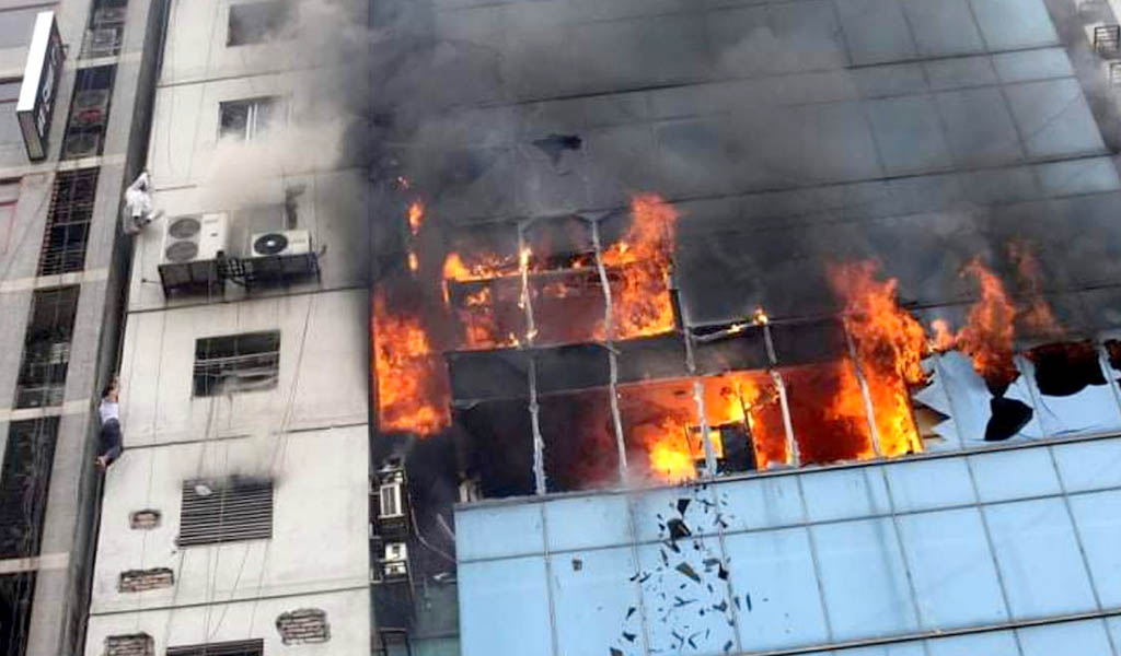 Пожежа в Бангладеш. Фото: Dhaka Tribune
