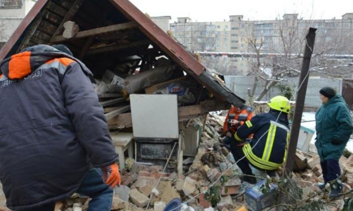 На Дніпропетровщині вибухнув приватний будинок. Фото: Новое Время