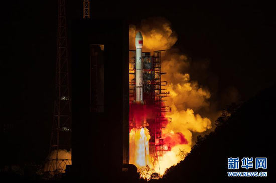 Супутник-ретранслятор нового покоління запустили на орбіту китайці. Фото: ukrainian.cri.cn