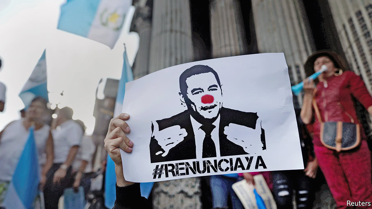 Протесты в Гватемале
