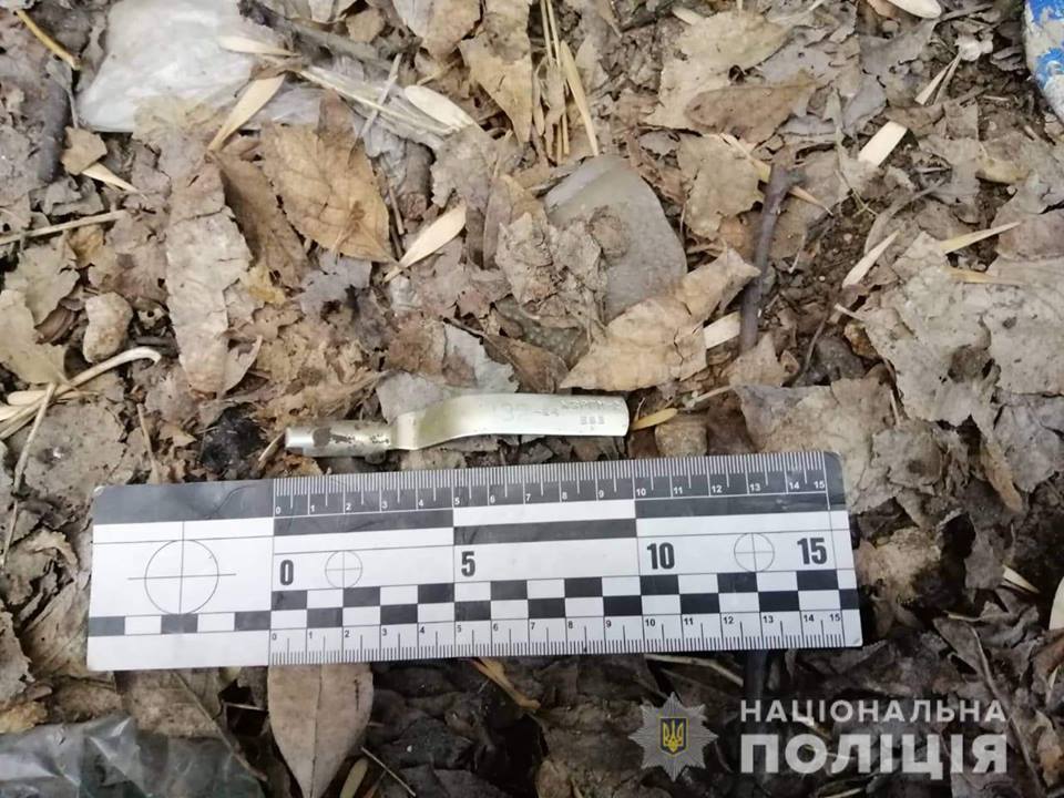Взрыв гранаты в Харьковской области