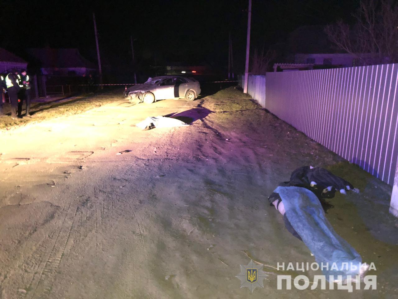 Смертельна ДТП на Київщині: водій збив на смерть двох дівчат та втік. Фото: kv.npu.gov.ua