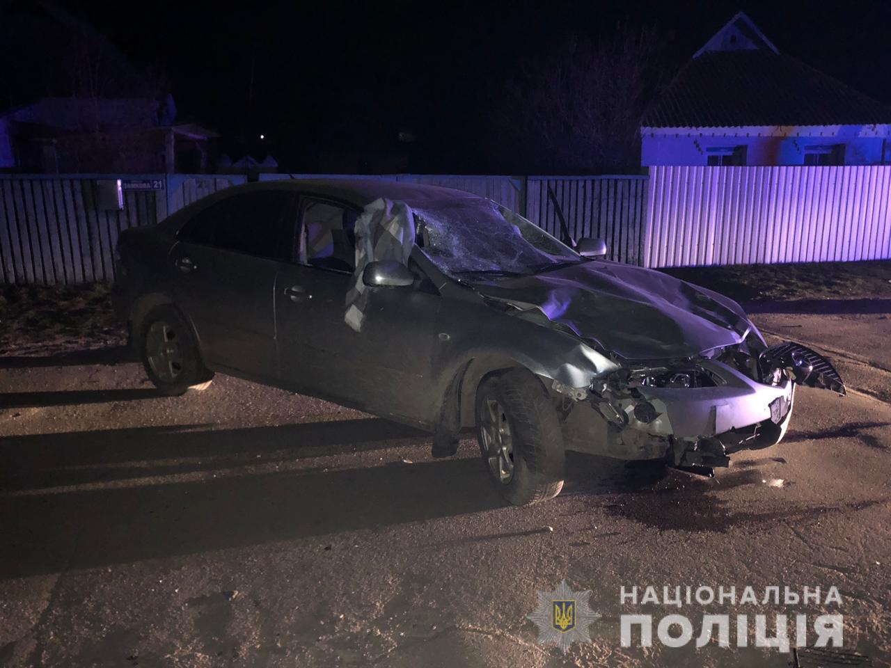 Смертельна ДТП на Київщині: водій збив на смерть двох дівчат та втік. Фото: kv.npu.gov.ua