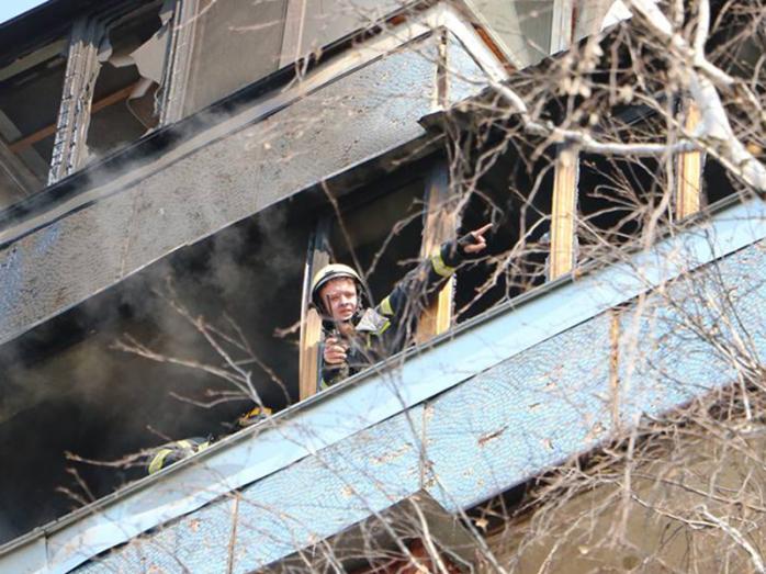 В Киеве произошел смертельный пожар. Фото: ГСЧС