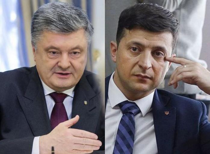 Во второй тур президентских выборов вышли Петр Порошенко и Владимир Зеленский, фото: «ГолосUA»