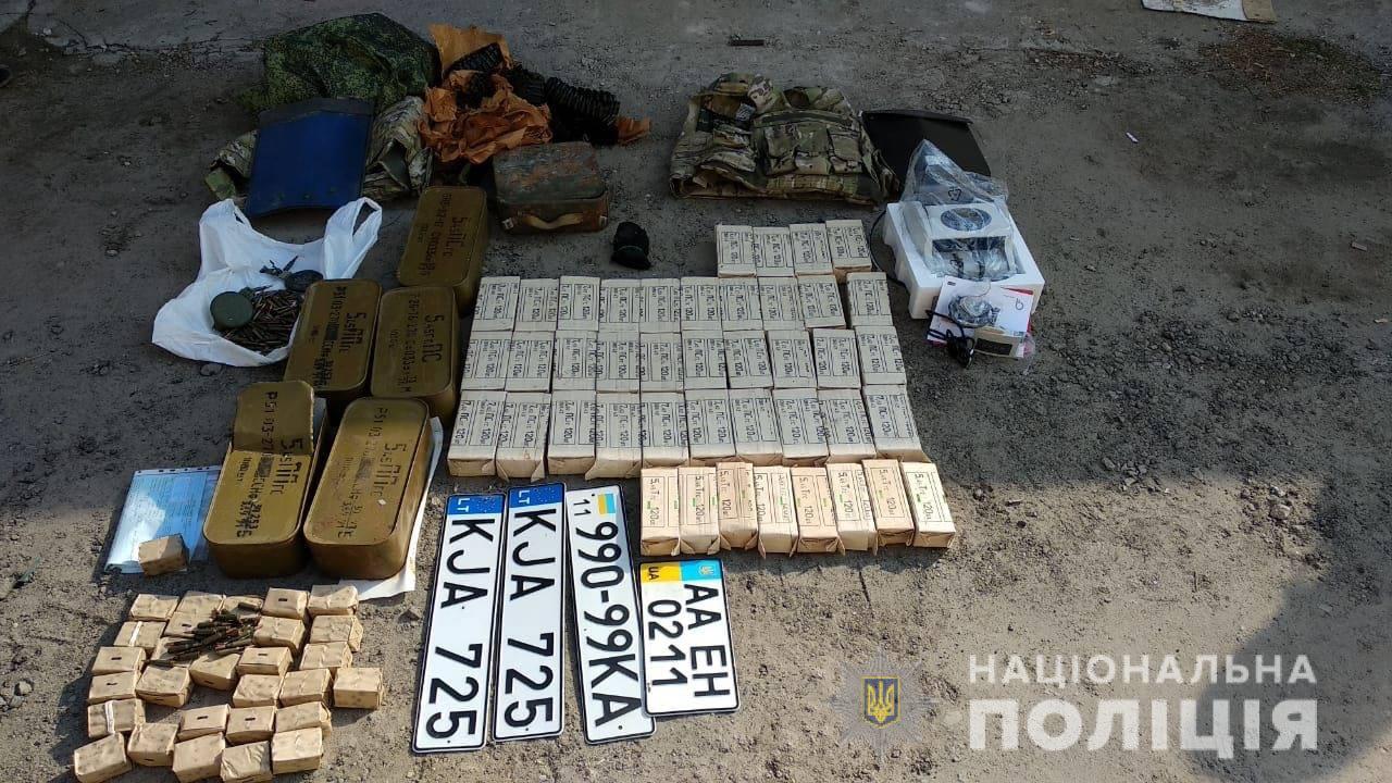 Затримали групу злочинців на Харківщині. Фото: Нацполіція