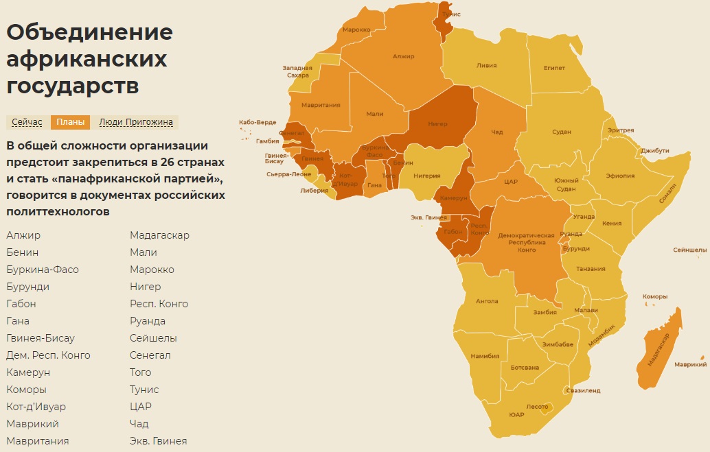 Африканський проект Кремля: як «кухар Путіна» готує вибори у 20-ти країнах