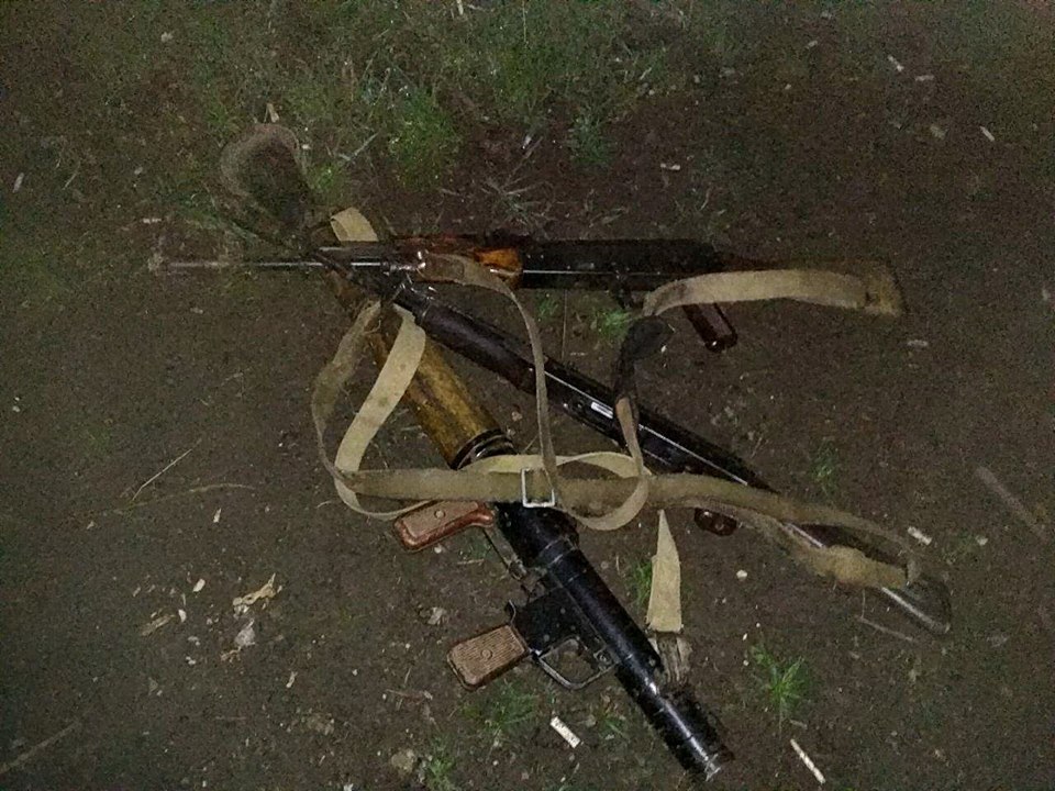 Нападение диверсантов ДНР отбили ВСУ вблизи Мариуполя. Трофейное оружие