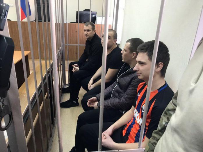 Суд в Москве продлил арест пленных украинских моряков, фото — Фейсбук