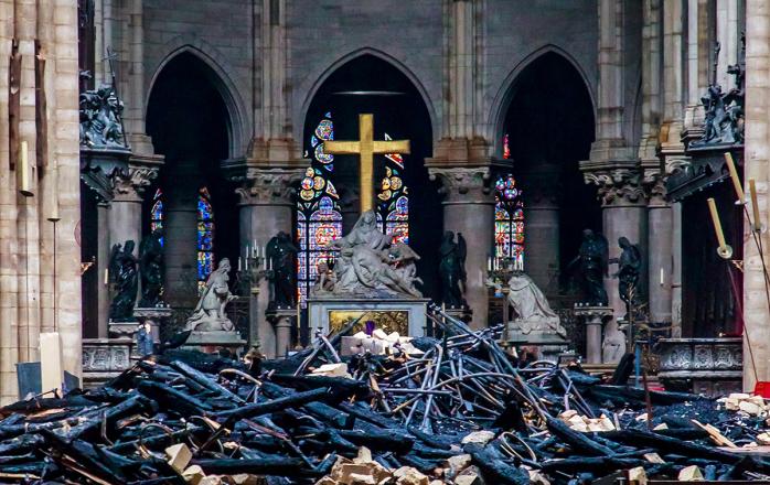 Відновлення Собору Паризької Богоматері. Фото: TUT.by