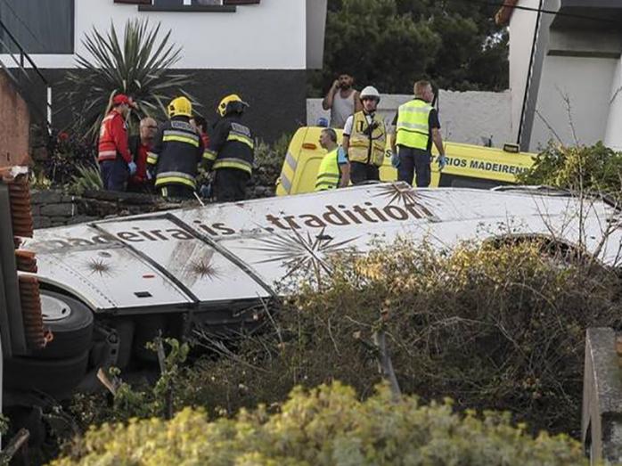 Авария в Португалии. Фото: Nambucca Guardian