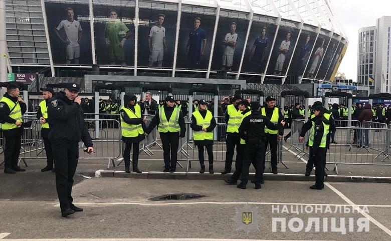 Заходи безпеки в Києві. Фото: Нацполіція