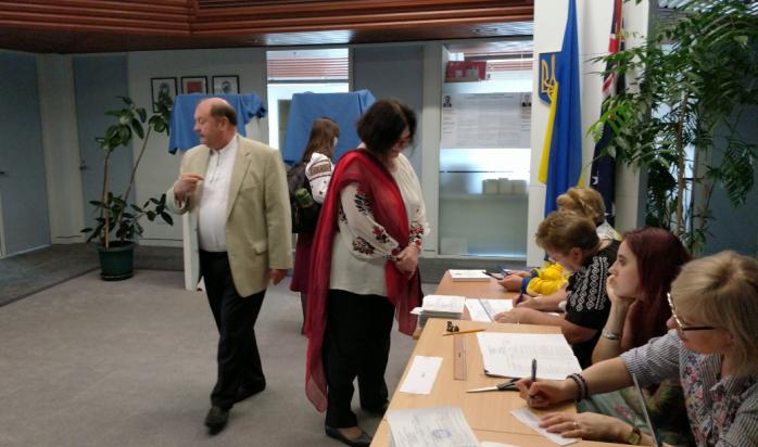 Президентские выборы: как проголосовали украинцы в Австралии. Фото: facebook.com