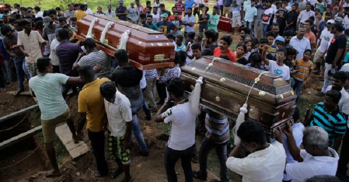 Количество жертв в Шри-Ланке постоянно увеличивается. Фото: lemonde