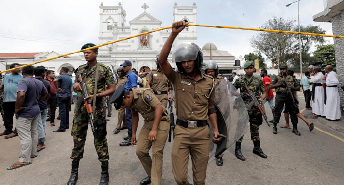 Теракты в Шри-Ланке: полиция задержала еще 16 злоумышленников, а возле Коломбо новый взрыв. Фото: en.news
