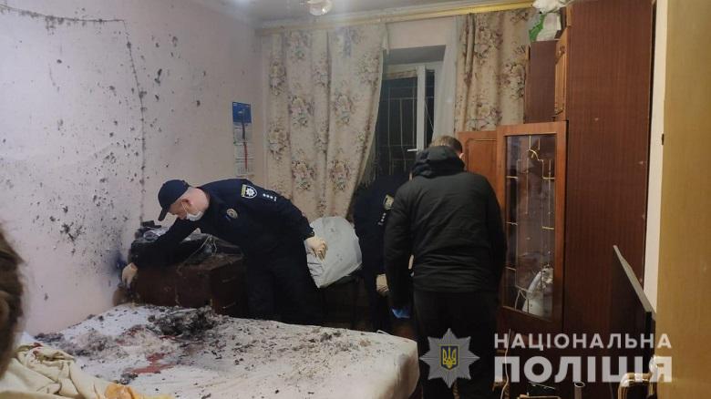 Взрыв в жилом доме Киева. Фото: kyiv.npu.gov.ua