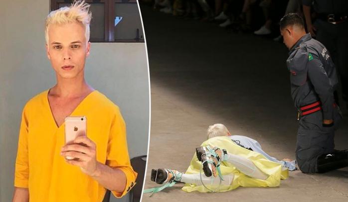 В Бразилии во время показа мод умер 26-летний юноша-модель, фото — hln.be