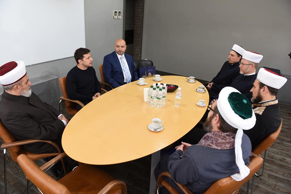 Зеленский встретился с муфтиями, фото: Саид Исмагилов