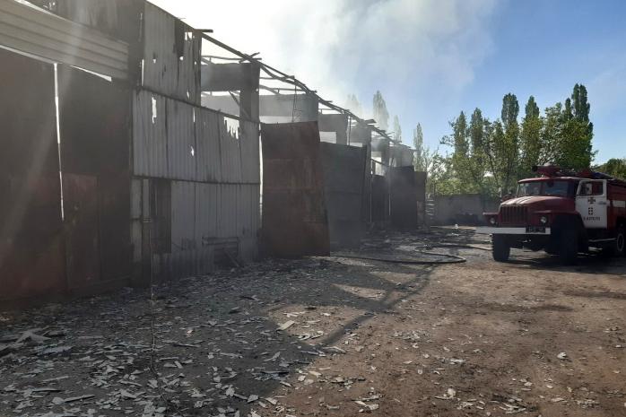 Последствия пожара в Харькове, фото: ГСЧС