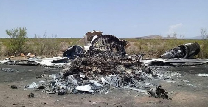 У Мексиці розбився літак: усі пасажири та екіпаж загинули. Фото: twitter/canal28nl