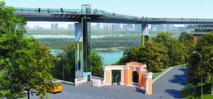 «Мост Кличко» строят по чужому проекту, не выплатив средства – «Наші гроші». Фото: Наші гроші