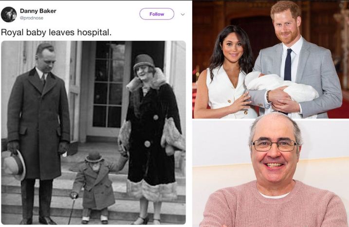 Медіаскандал в королівській сім’ї: BBC звільнила свою зірку за твіт із Гаррі, Маркл та шимпанзе, фото — The Sun