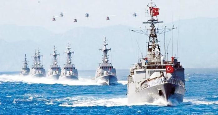 Крупнейшие военные учения в истории Турции стартовали в трех морях / Фото: Точка