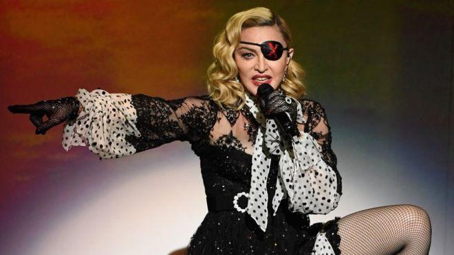 Мадонна показала фрагмент репетиции на Евровидении. Фото: ВВС