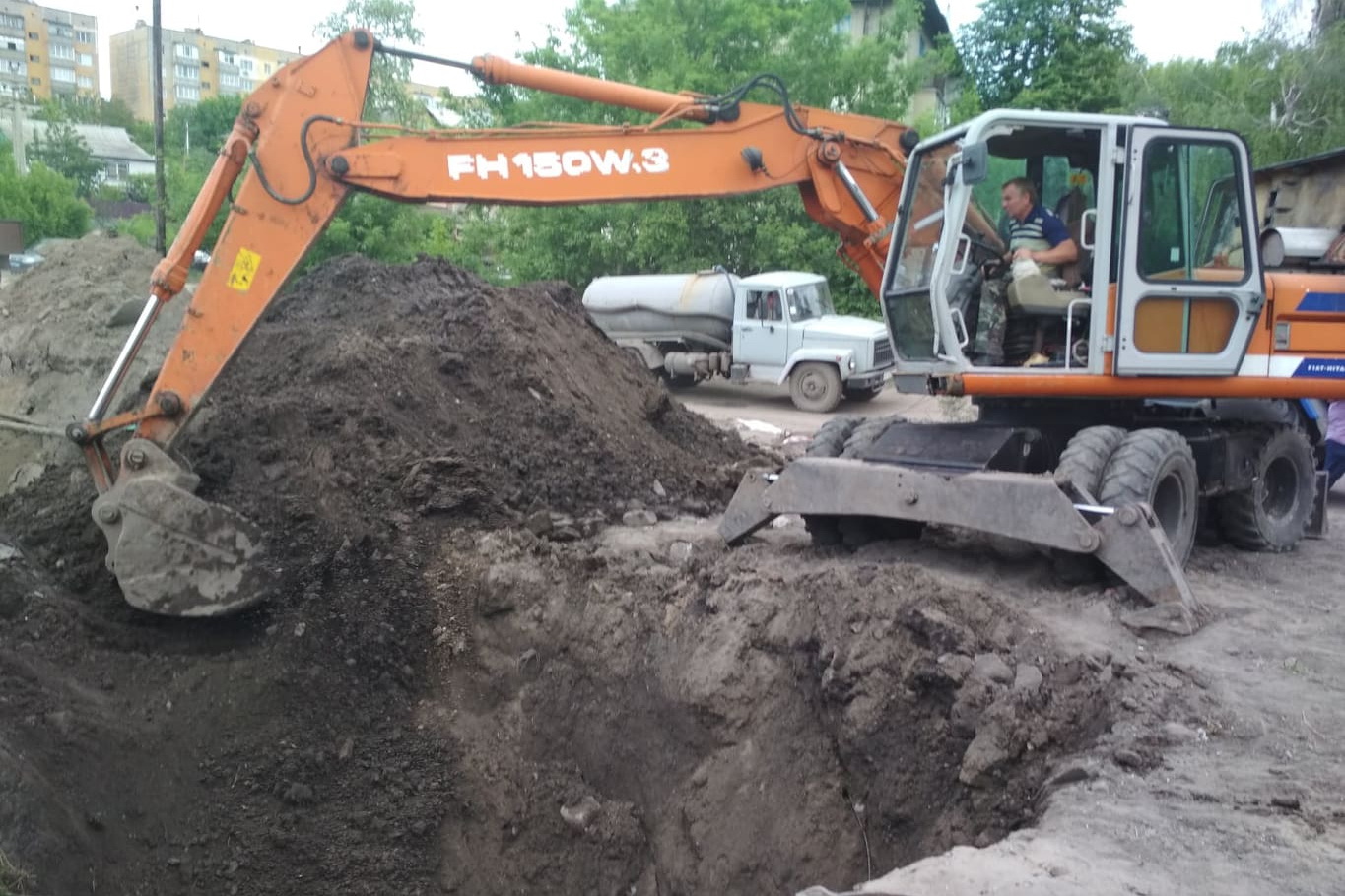 Отруєння в каналізації в місті Куп’янськ. Фото: ДСНС